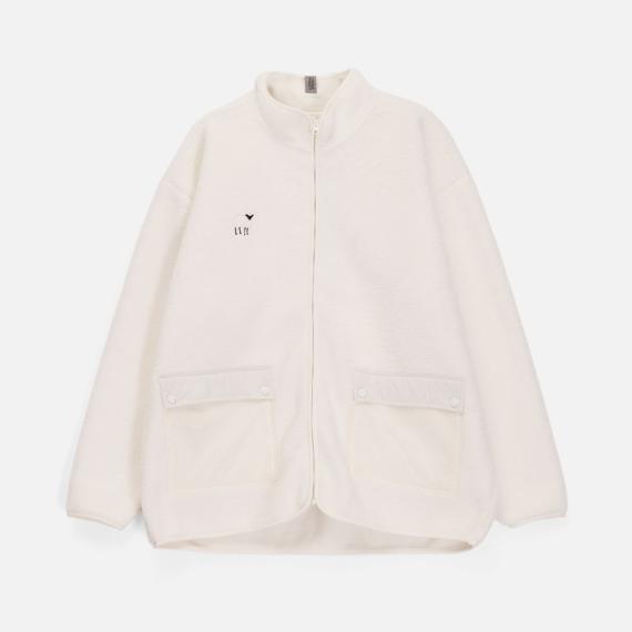 Куртка унисекс Oblako, молочно-белая, размер ХL/ХХL