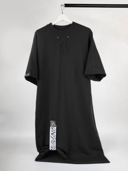 Платье D2, черное, размер XS/S