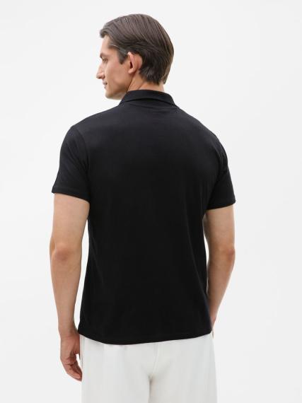 Рубашка поло мужская Prescott men 170 черная, размер XL